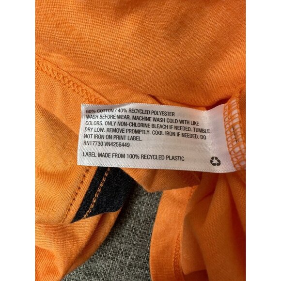 Cat & Jack Boys Shirts Size XL (16) Teal Green Dinosaur & Orange Long Sleeves - Picture 11 of 11